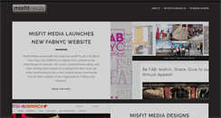 Desktop Screenshot of misfit-media.com
